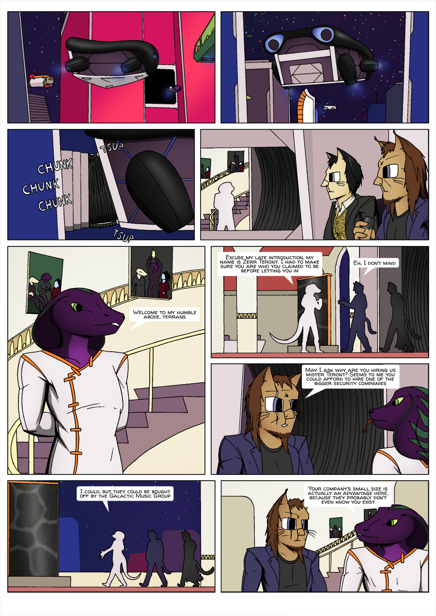 Escape Velocity: Business as usual page 8