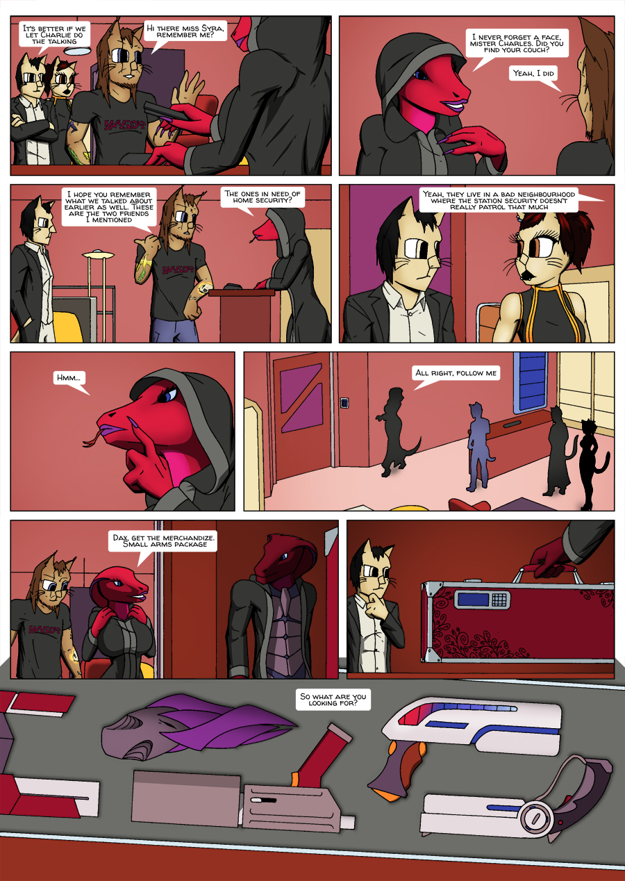 Escape Velocity: Old habits page 15