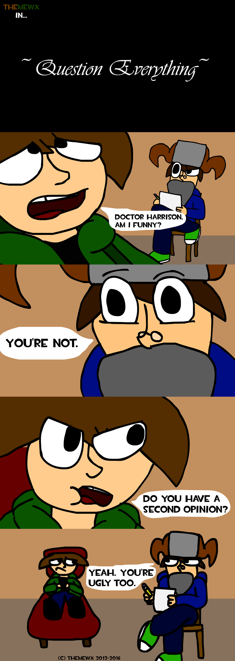 TheMewx Comic #14 'Question Everything'!