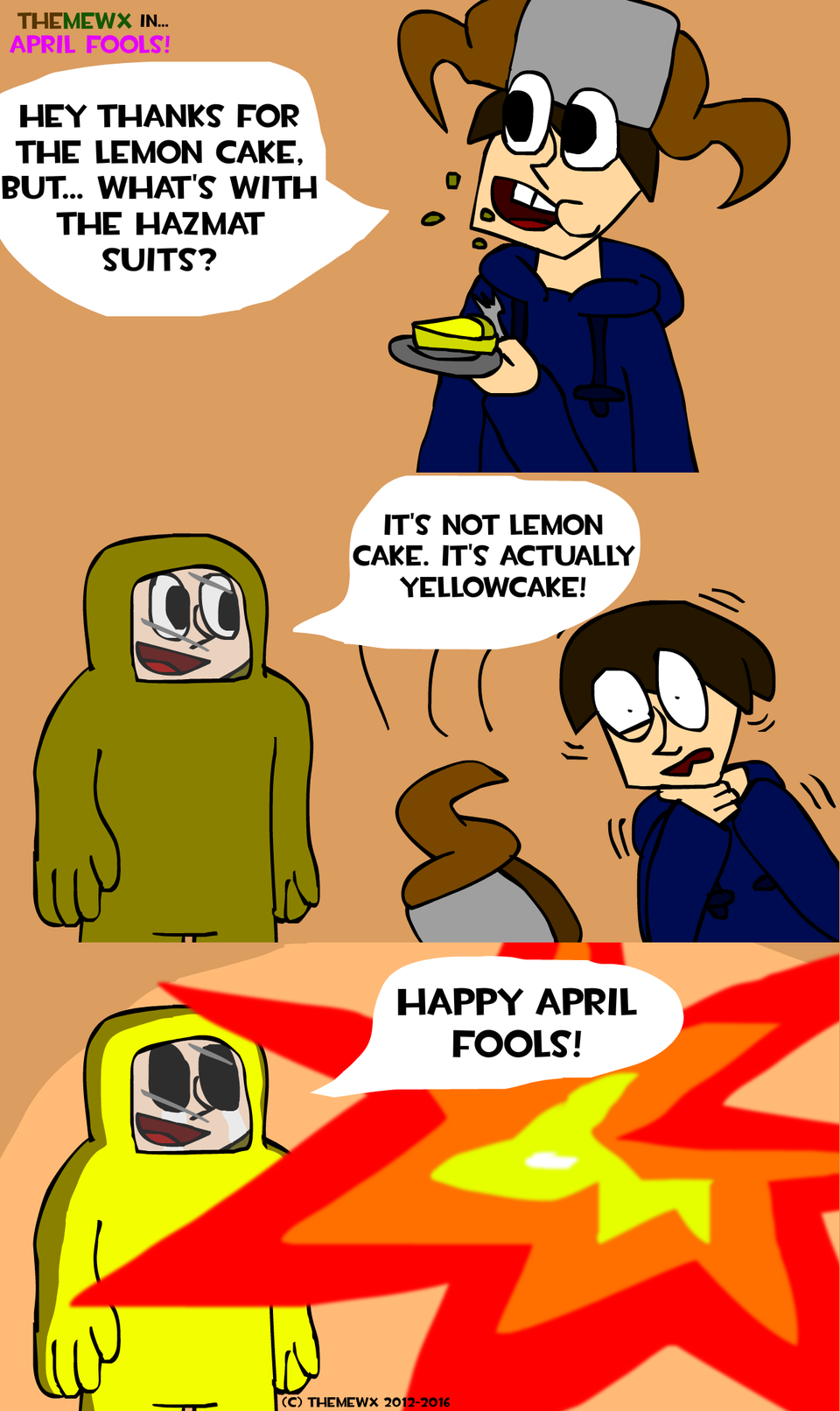 TheMewx Comic #13 'April Fools!'