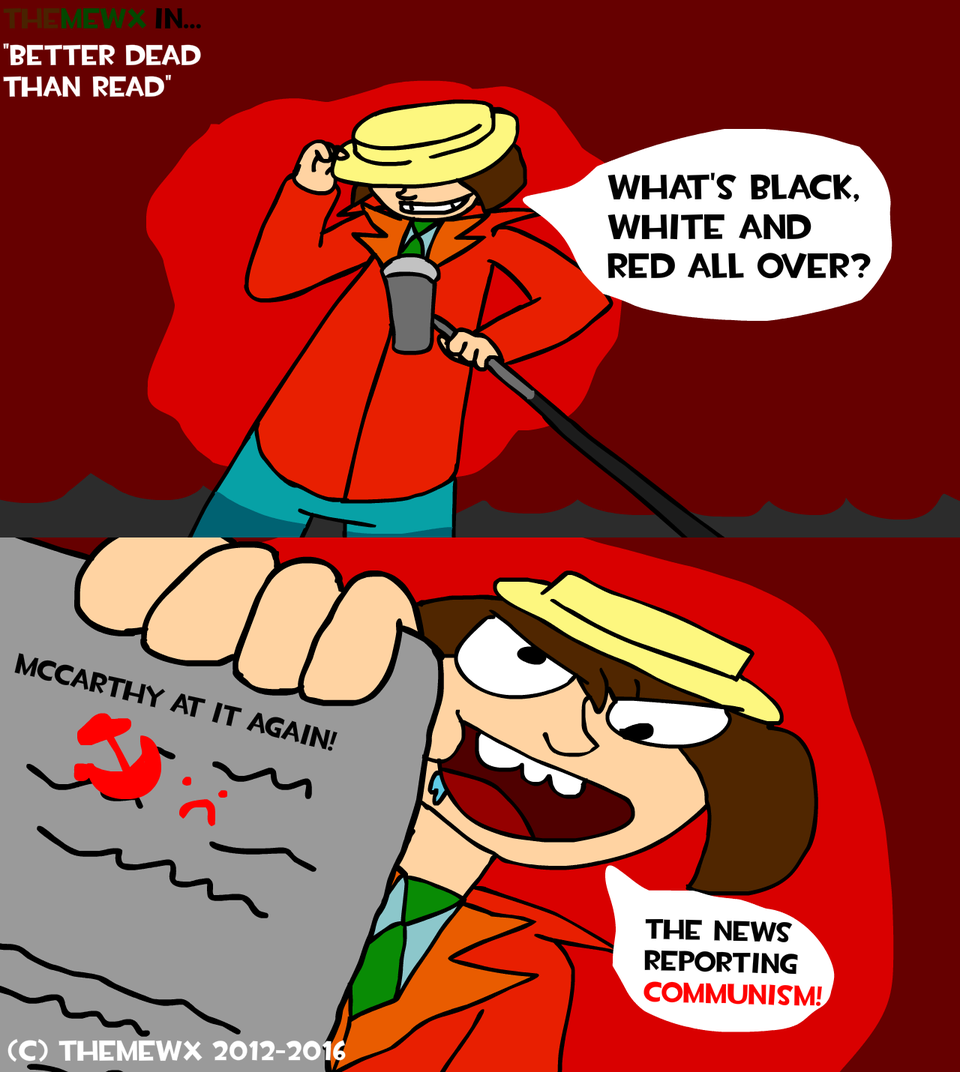 TheMewx Comic #21 'Better Dead Than Read!'