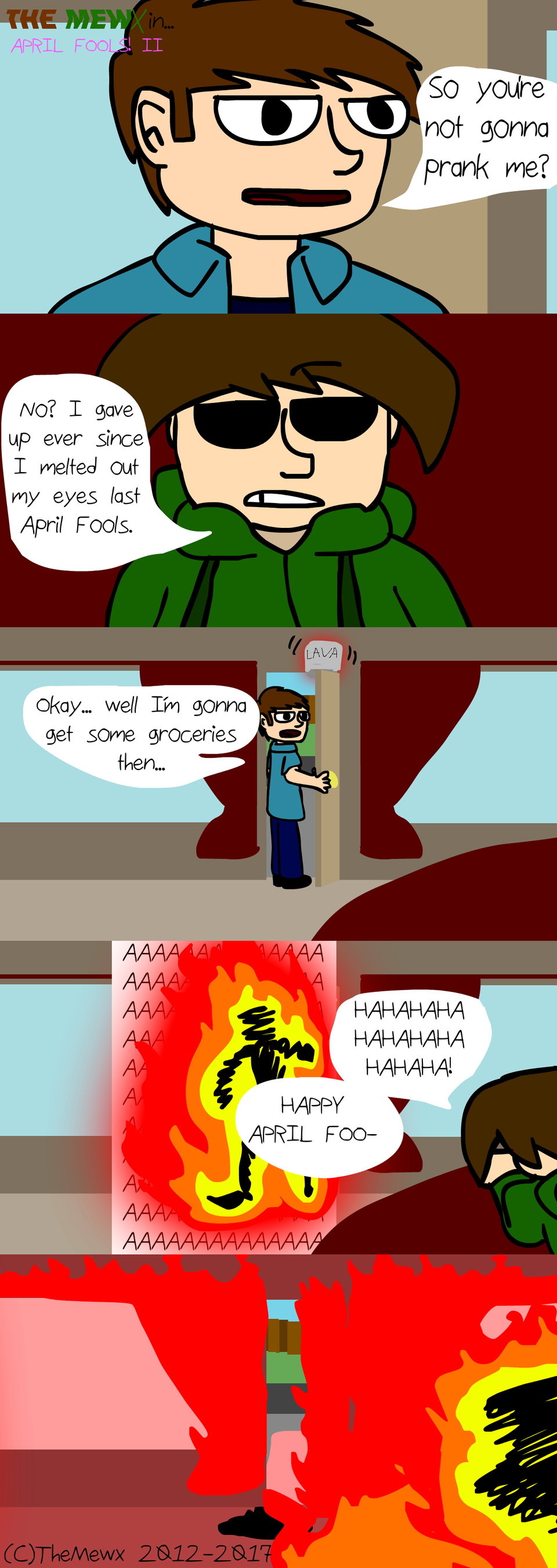 TheMewx Comic #38 'April Fools! 2'!