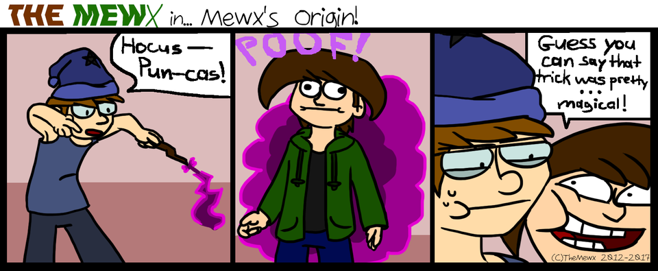 TheMewx Comic #44 'Mewx's Origin!'