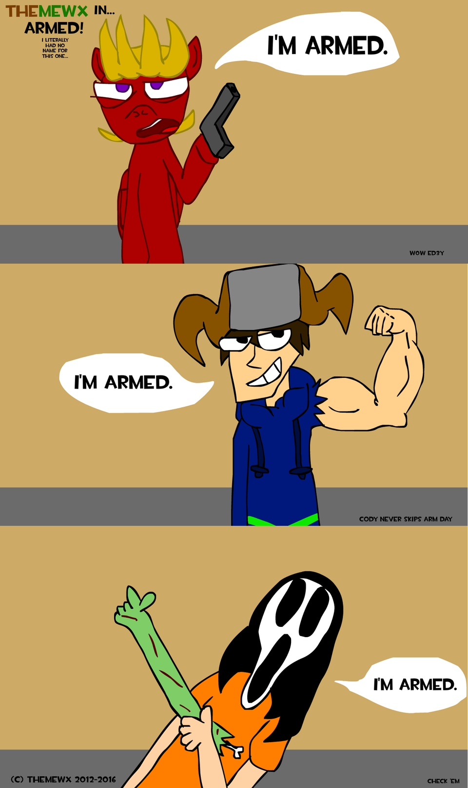 TheMewx Comic #11 'Armed!'