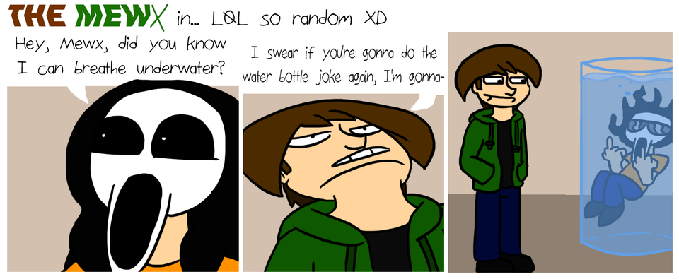 TheMewx Comic #43 'L0L so random XD'!