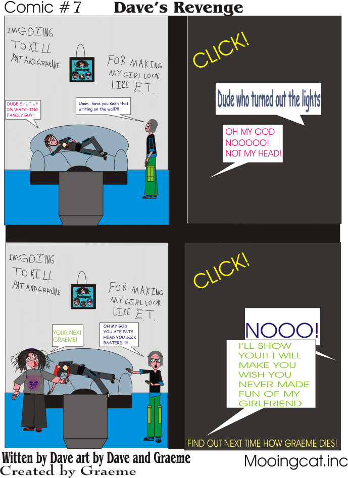 Comic #7 Daves Revenge