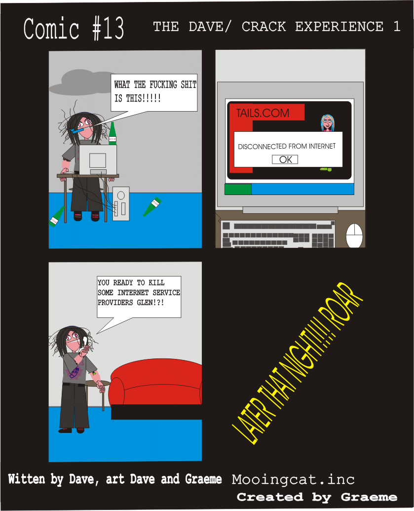 Comic #13DAVECRACK