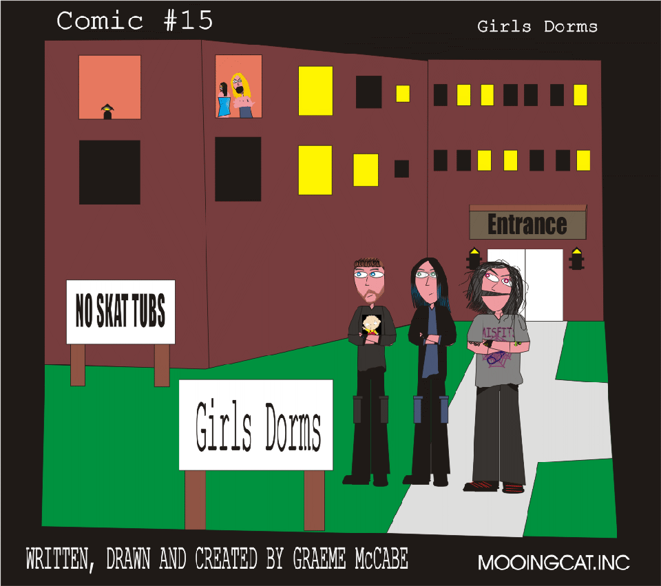 Comic #15 Girls Dorms