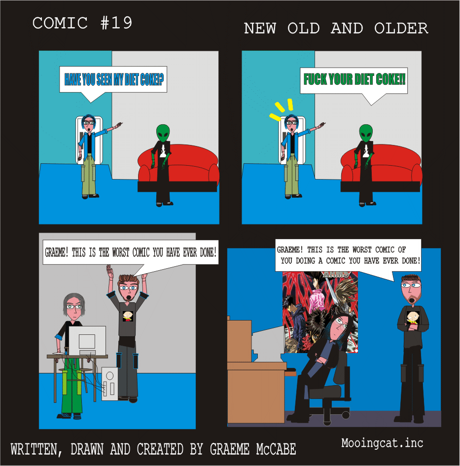 Comic #19 New Old and Older