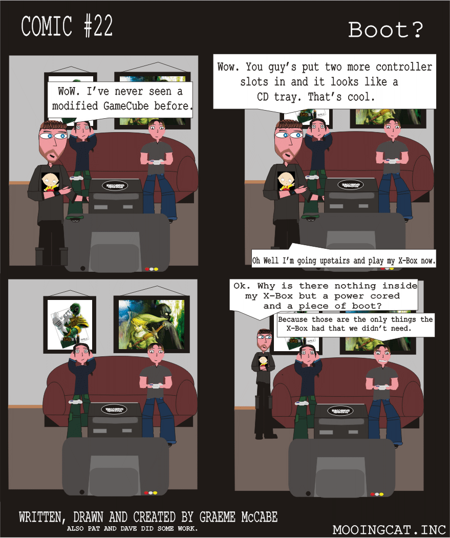 Comic #22 Boot