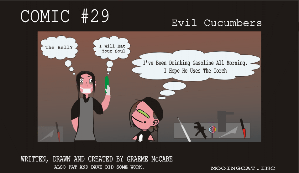 Comic #29 EvilCucumbers