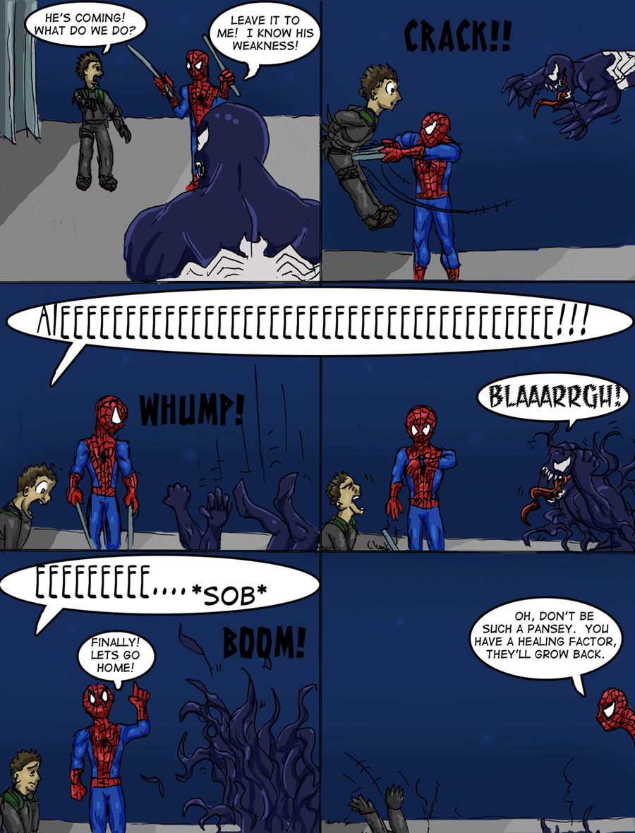 SPIDERMAN 3-alternate ending