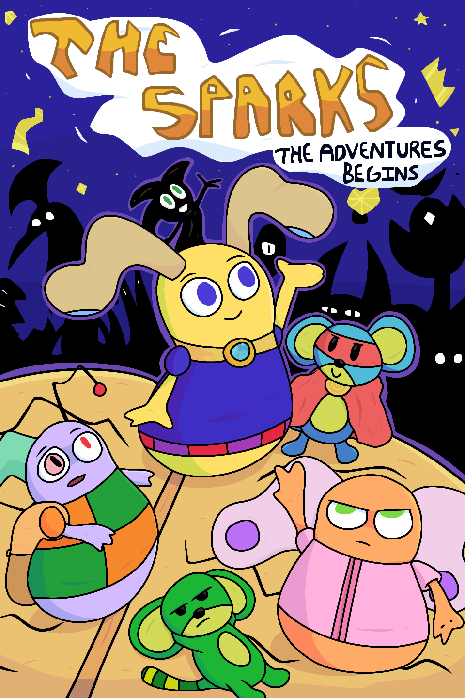 The Sparks: The Adventures Begins! COVER