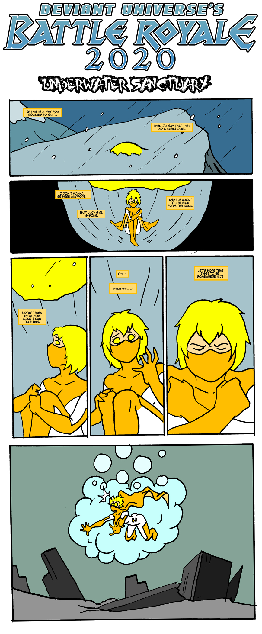 PROLOGUE: Goldstar Battle Royale: Underwater Sanction Page 1