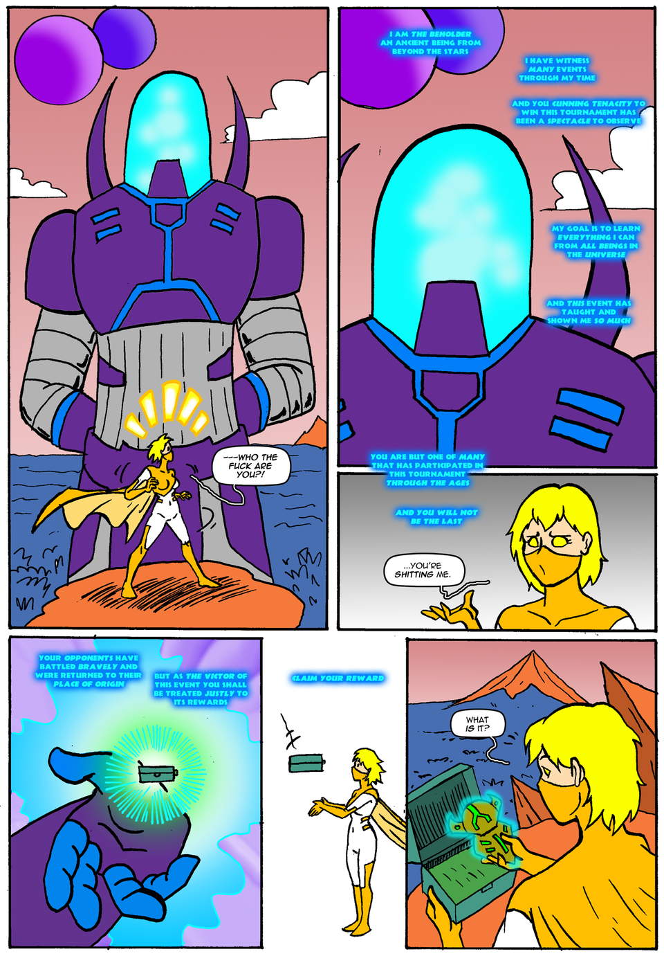 Goldstar: Of Wishes and Miracles Issue 1 Page 2