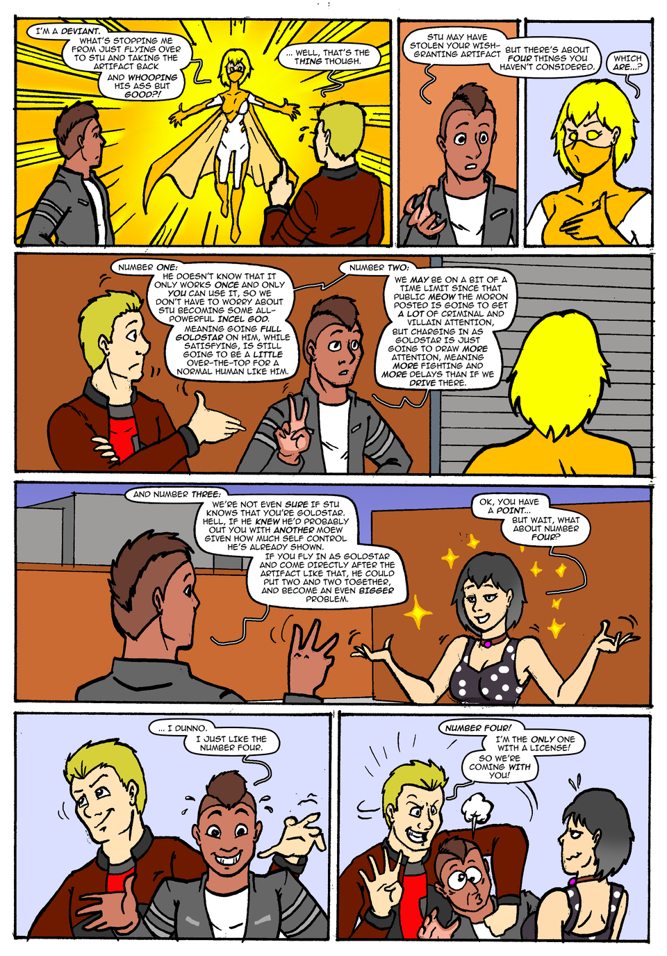 Goldstar: Of Wishes and Miracles Issue 2 Page 4