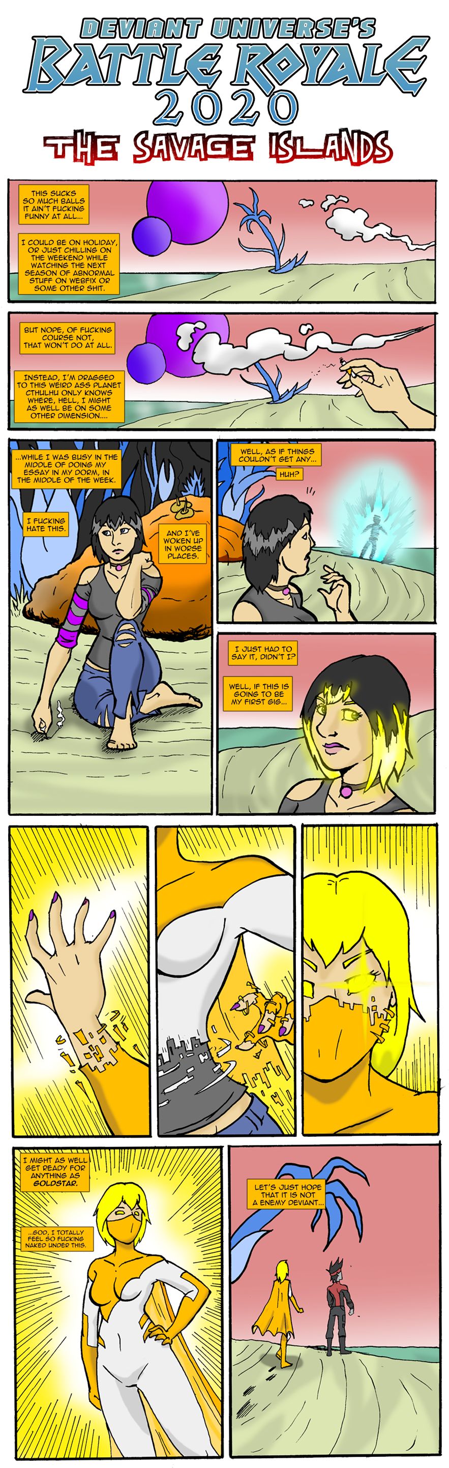 PROLOGUE: Goldstar Battle Royale: The Savage Isles Page 1