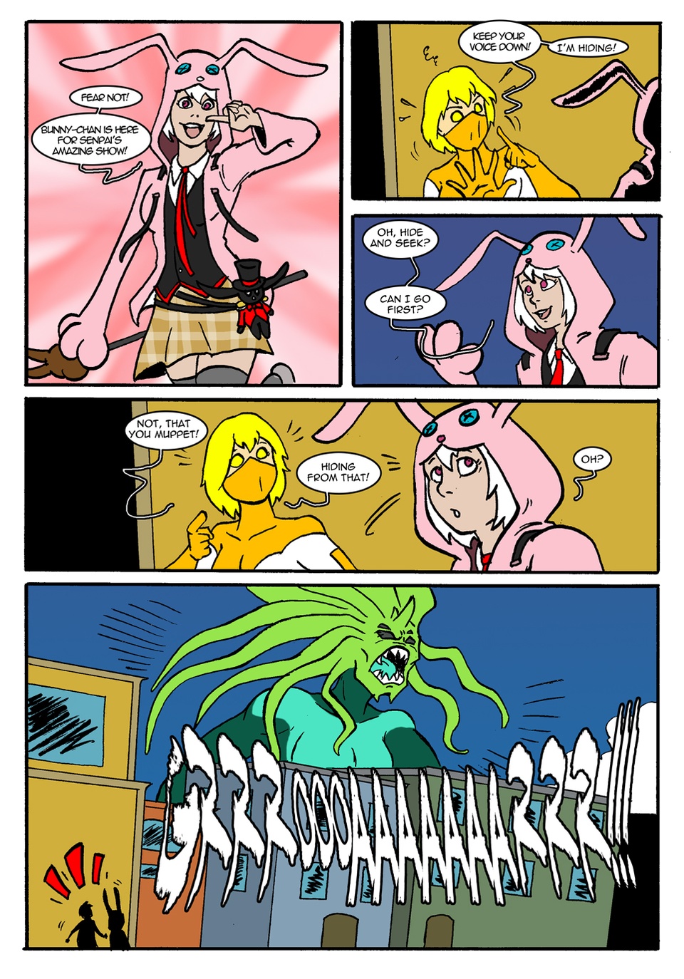  PROLOGUE: Goldstar Battle Royale: Flying Fortress Page 2