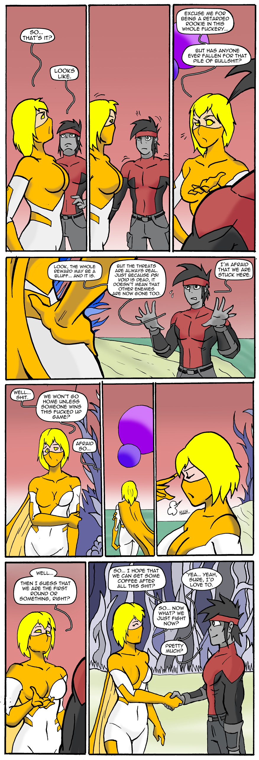 PROLOGUE: Goldstar Battle Royale: The Savage Isles Page 3