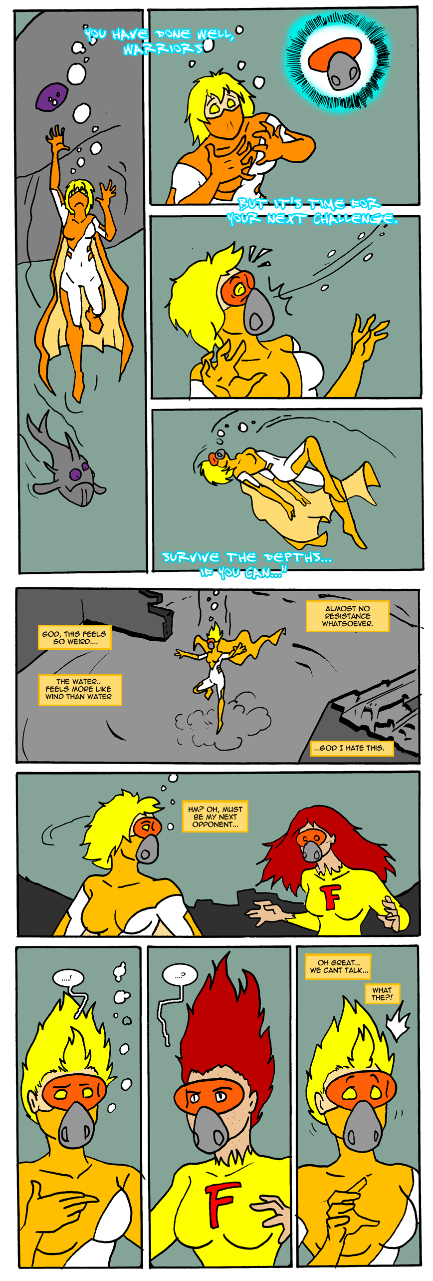 PROLOGUE: Goldstar Battle Royale: Underwater Sanction Page 2