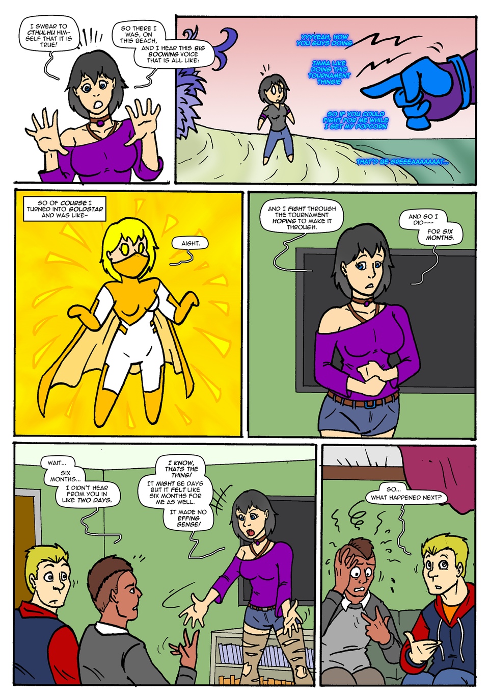 Goldstar: Of Wishes and Miracles Issue 1 Page 19