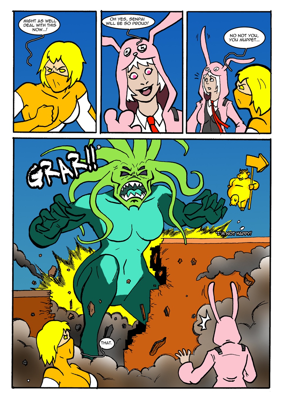 PROLOGUE: Goldstar Battle Royale: Flying Fortress Page 5