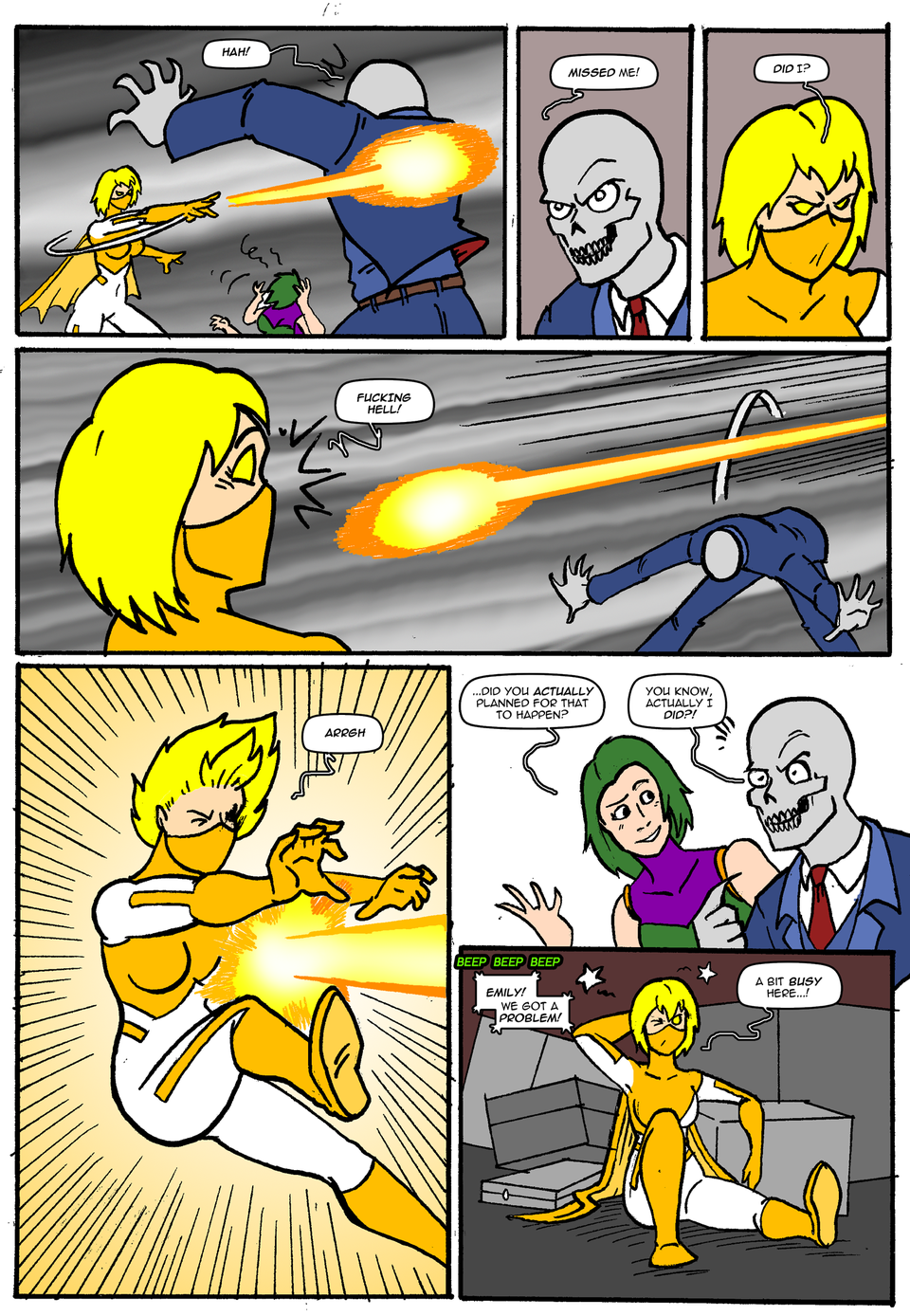 Goldstar: Of Wishes and Miracles Issue 2 Page 18