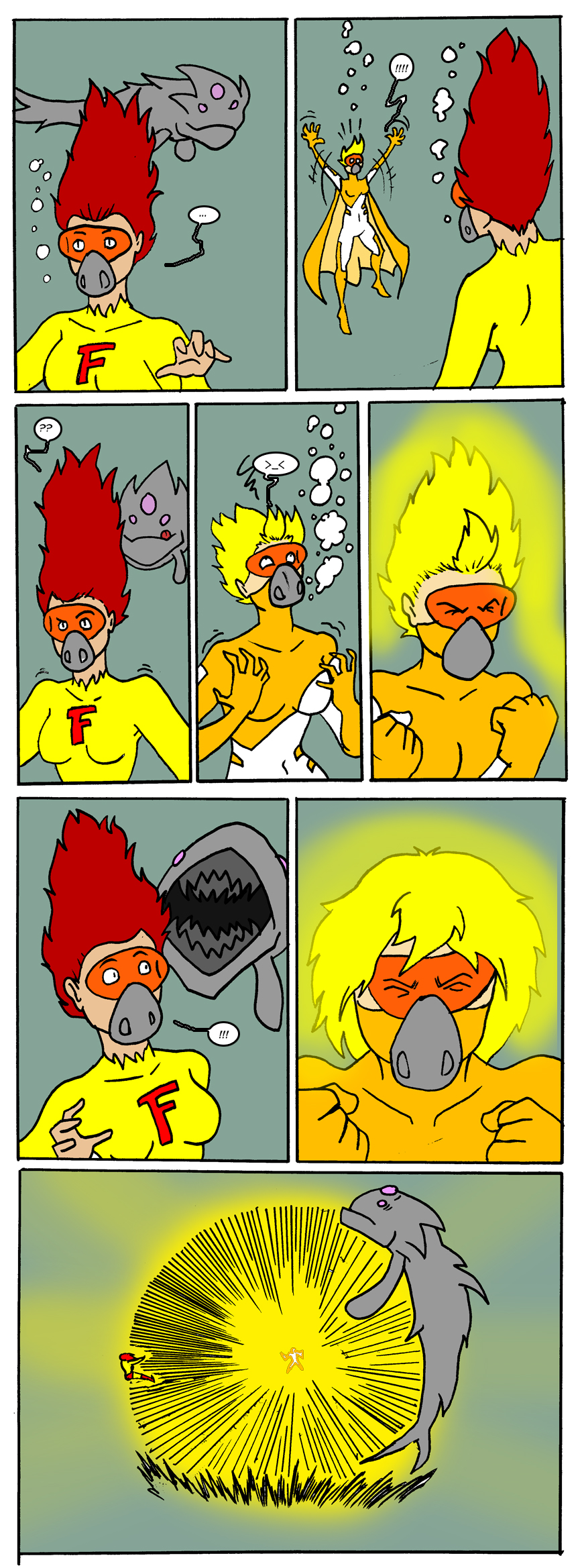 PROLOGUE: Goldstar Battle Royale: Underwater Sanction Page 3