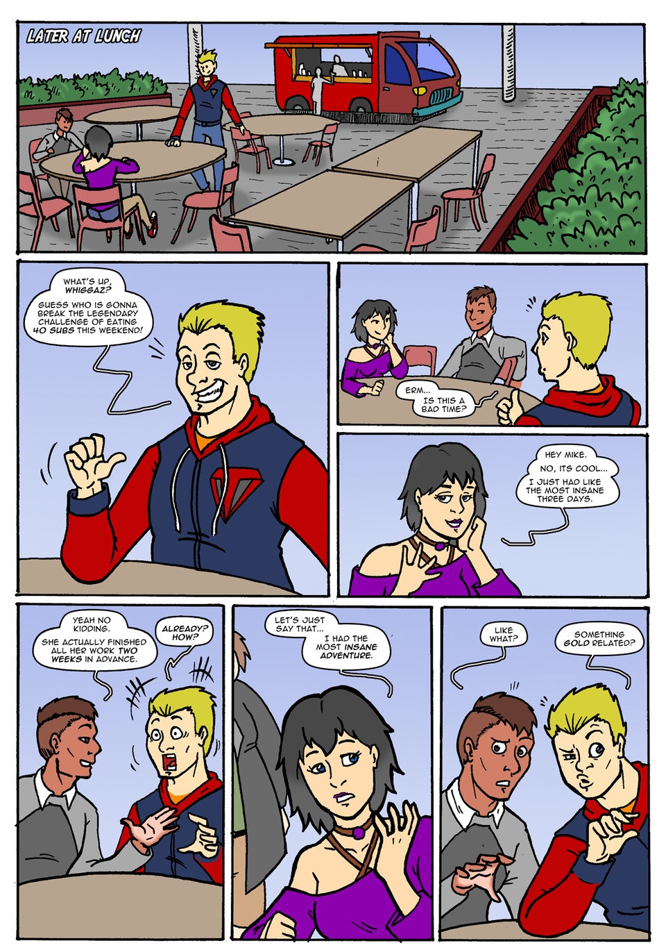 Goldstar: Of Wishes and Miracles Issue 1 Page 10