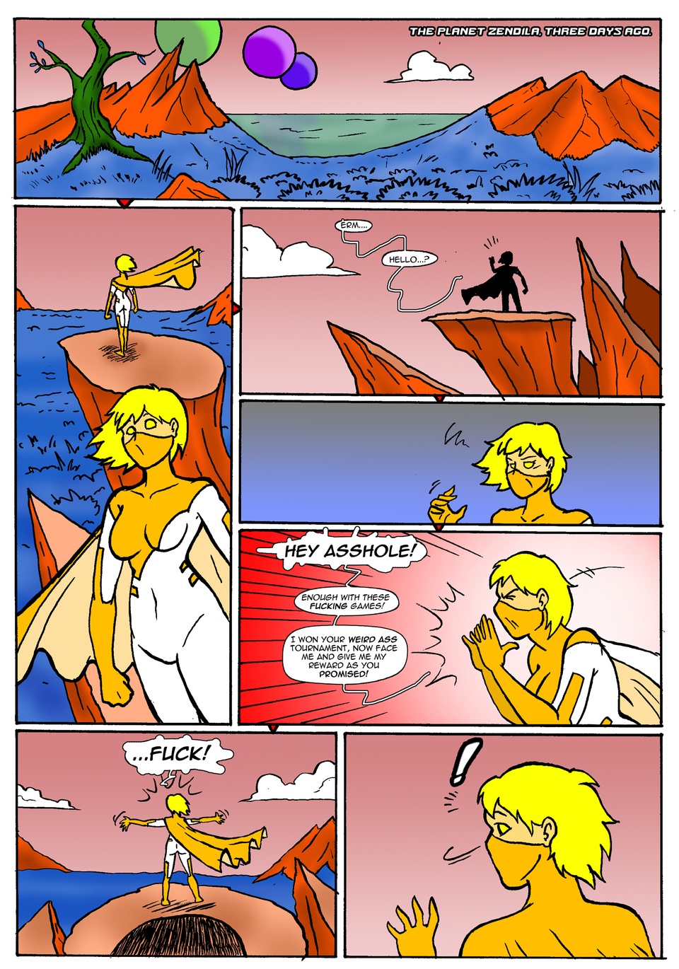 Goldstar: Of Wishes and Miracles Issue 1 Page 1