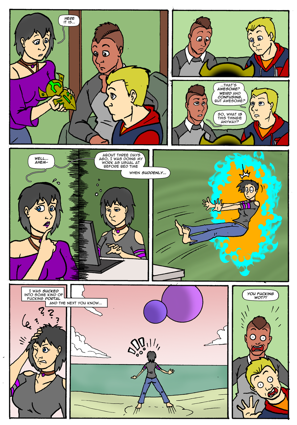 Goldstar: Of Wishes and Miracles Issue 1 Page 18