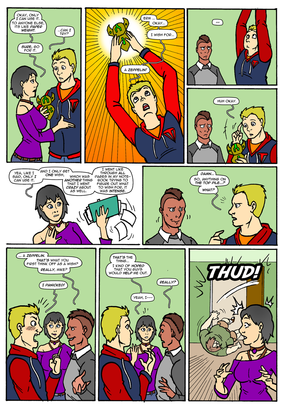 Goldstar: Of Wishes and Miracles Issue 1 Page 22