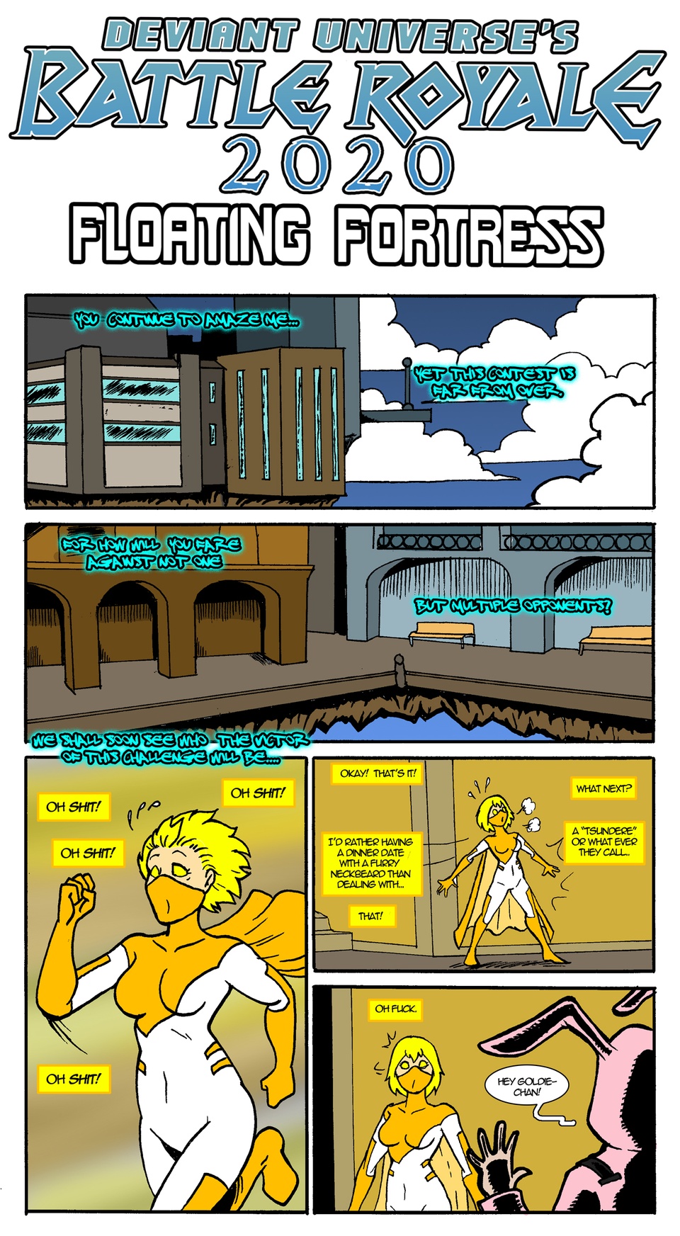  PROLOGUE: Goldstar Battle Royale: Flying Fortress Page 1