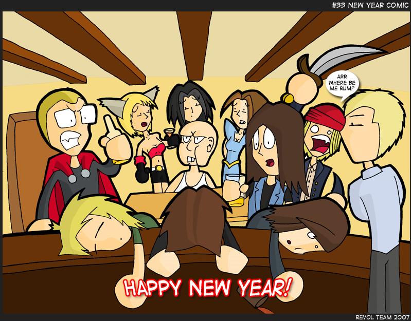 New Year Comic