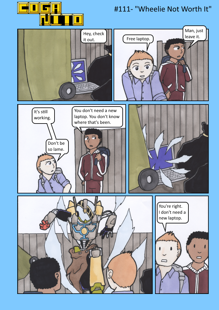 Page 111- Wheelie Not Worth It