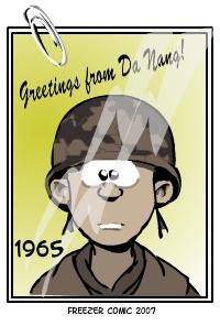 My latest comic about Viet Nam 1965