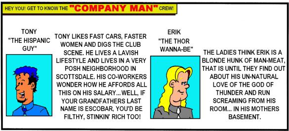 Company Man: Getting to know you! #379