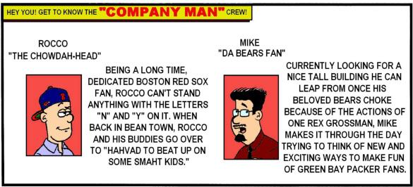 Company Man: Getting to know you! #380