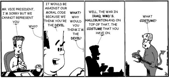 Company Man Classic: Cheney missed his calling... or did he?