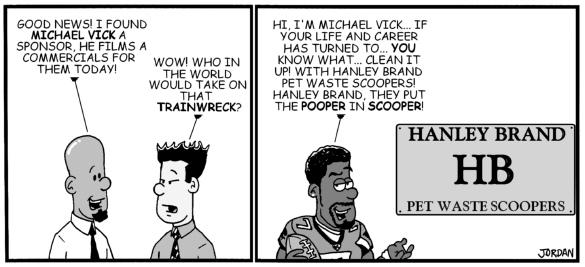 Company Man Classic: Way to go Vick, you're a peach!