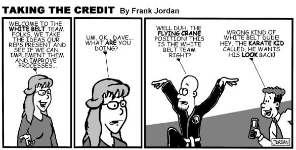A Very Special Company Man: Taking The Credit