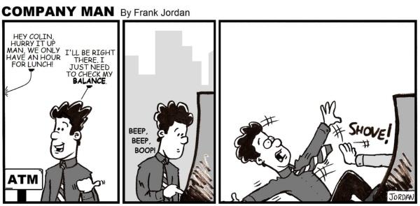 Company Man Classic: Still trying to balance!