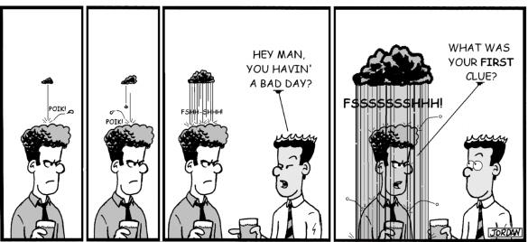 Company Man Classic: A little under the weather...