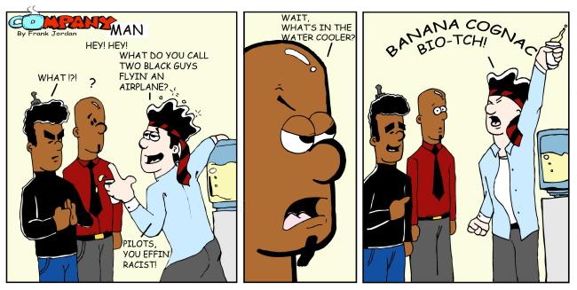 Company Man #711 Guest strip done by Jermaine McGruder!
