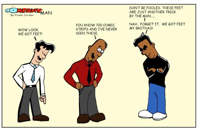 Company Man #712 Guest strip done by Jermaine McGruder!
