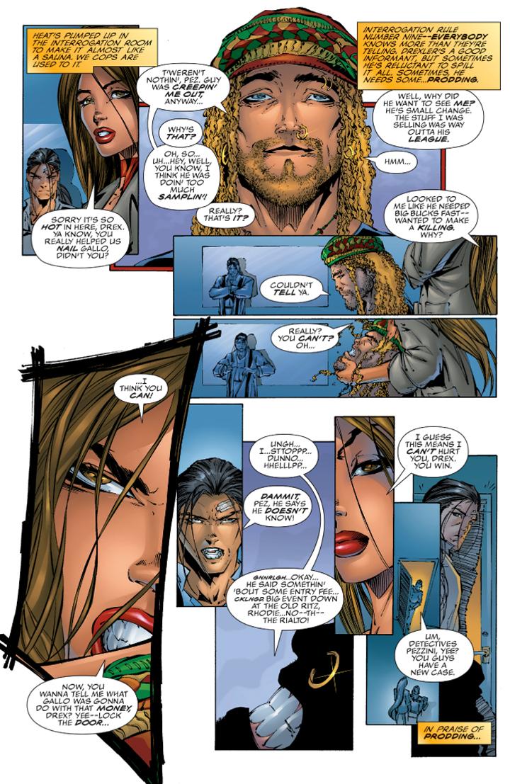 Witchblade Compendium trade paperback, issue #1 pg 14