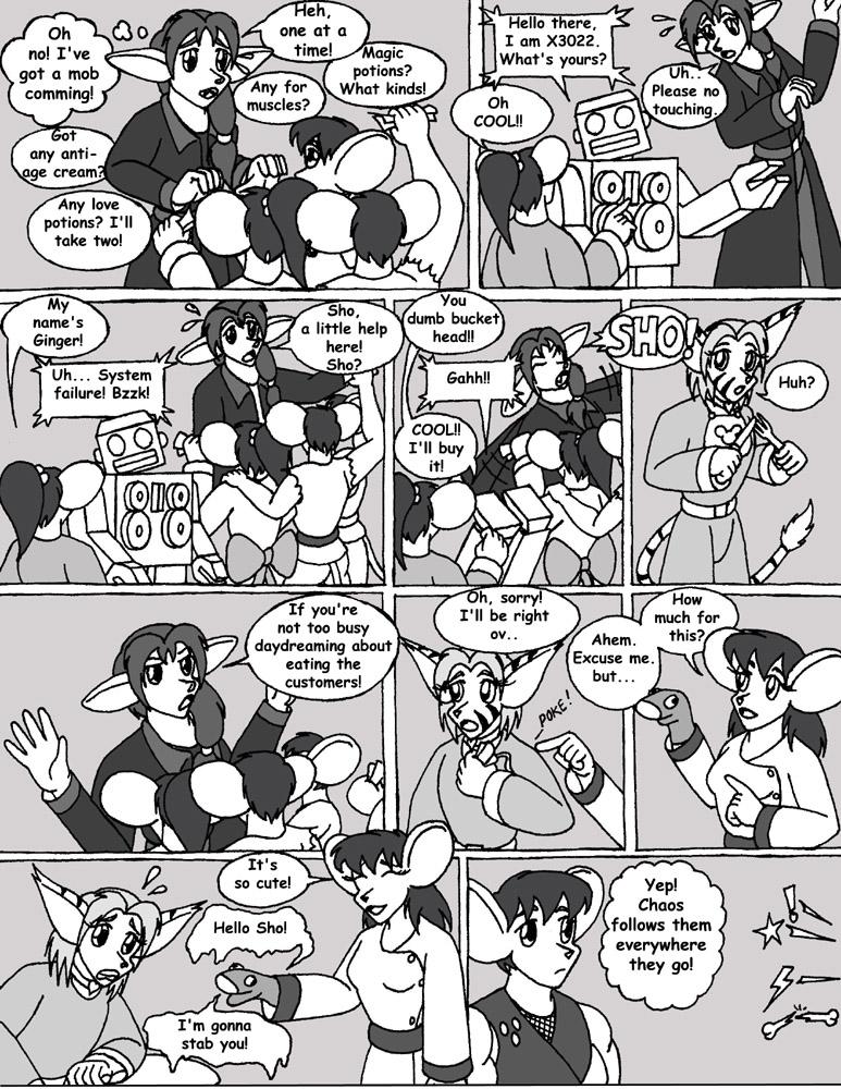 Chaos ensues!