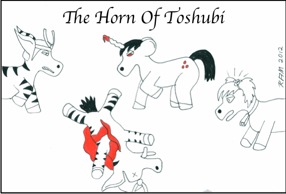 Blade of Toshubi pony style.