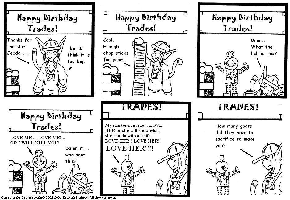 Trades' Birthday Wishes