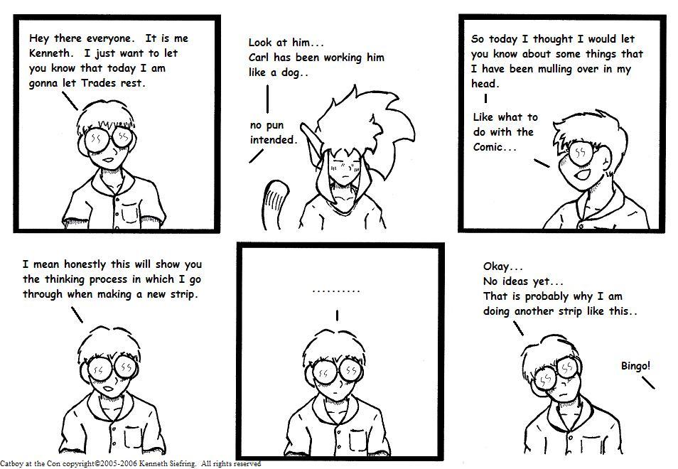 Filler Strip:  What goes on in my head